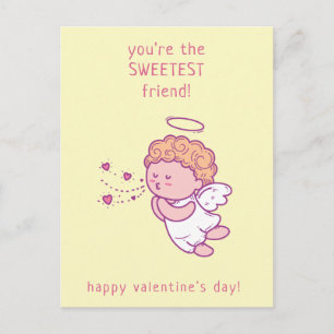Sweetest Friend - Niedliches Cupid-Klassenzimmer V Postkarte