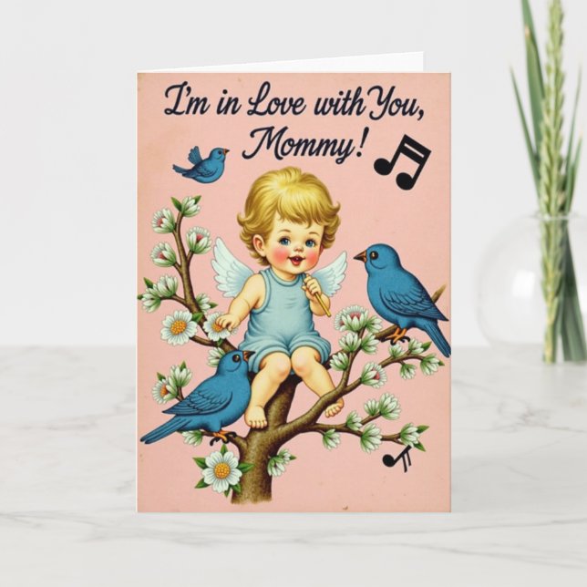 Sweetest Love Mommy Greeting Card Karte (Vorderseite)