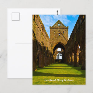 Sweetheart Abbey, Schottland Postcard Postkarte