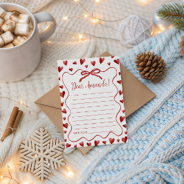 Sweetheart Advice Card First Birthday Einladung