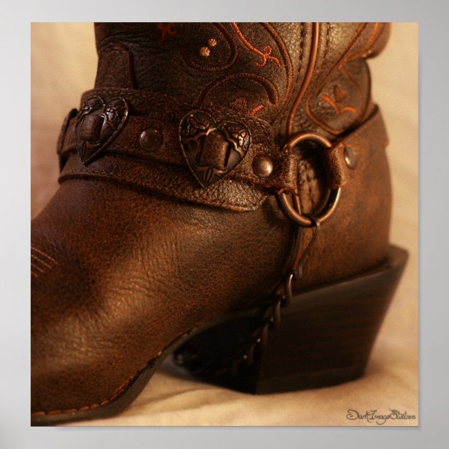 SweetHeart Boot Print Poster (Vorne)