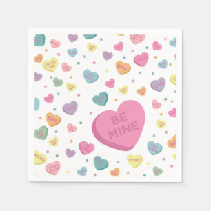 Sweetheart Candy February Party Serviette