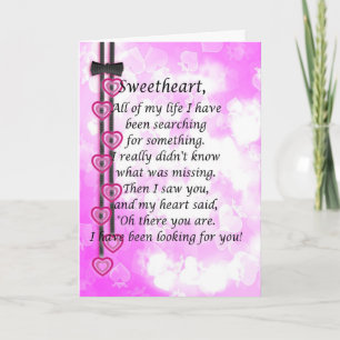 Sweetheart Card Feiertagskarte