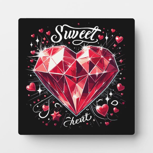 Sweetheart Fotoplatte (Vorderseite)