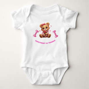 Sweetheart in Training - Niedliches Baby Bear Vale Strampler