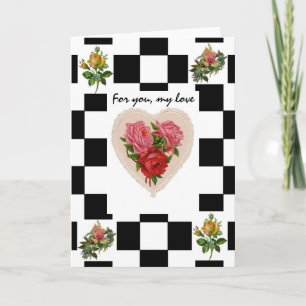 Sweetheart-Karte Feiertagskarte