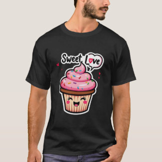 Sweetheart Leckereien: Valentinische Liebe Cupcake T-Shirt