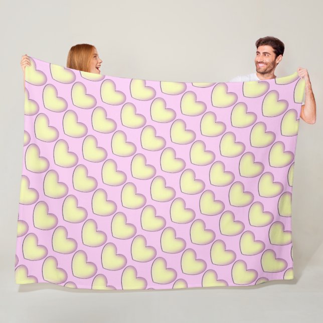 Sweetheart Liebe Fleecedecke (Beispiel)