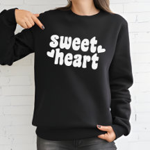 SweetHeart Modern Black Women's Valentinstag