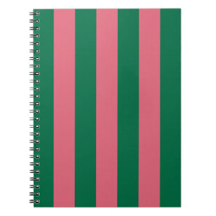Sweetheart Pink Pickle Green Strip Notizblock