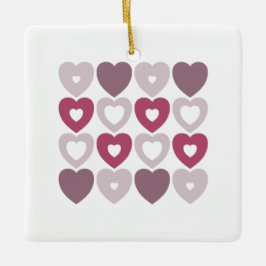 Sweetheart Quilt Keramikornament