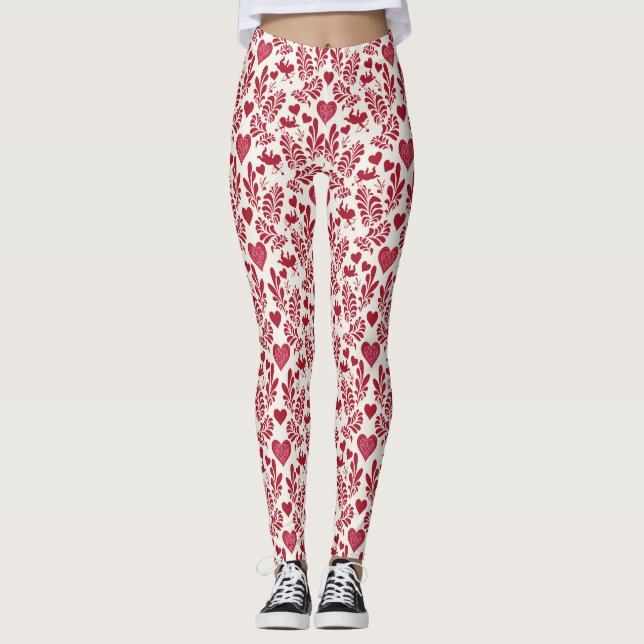 Sweetheart Soiree Style Leggings (Vorderseite)