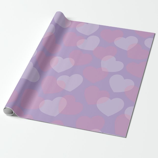 Sweetheart Sprinkle | Herz-Muster-Papier Geschenkpapier (Ungerollt)