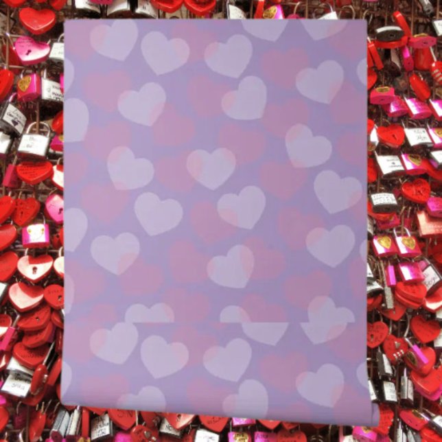 Sweetheart Sprinkle | Lavender Heart Pattern Tapete (Von Creator hochgeladen)