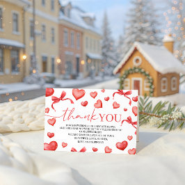 Sweetheart Thank You Card Begleitkarte