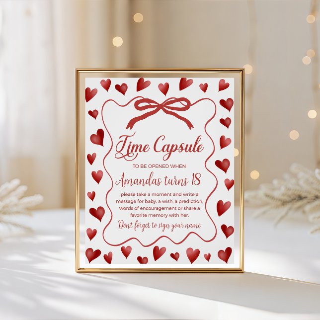 Sweetheart Time Capsule Card Sockelschild (Von Creator hochgeladen)