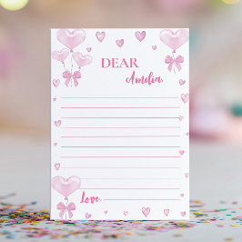Sweetheart Time Capsule Note Card Dankeskarte