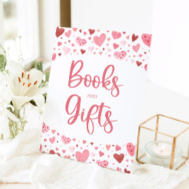 Sweetheart Valentine Bücher und Geschenke Kinderdu Sockelschild