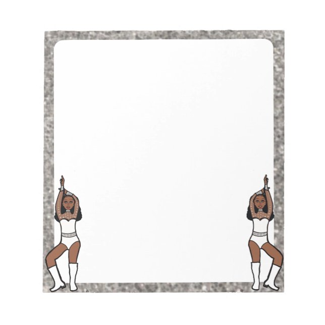 Sweetheart White #1 Notizblock (Vorderseite)