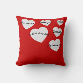 Sweethearts Valentinstag Throw Kissen