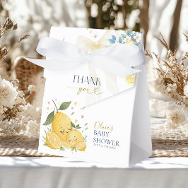 Sweetie Ciao Baby Watercolor Citrus Yellow Lemons Geschenkschachtel