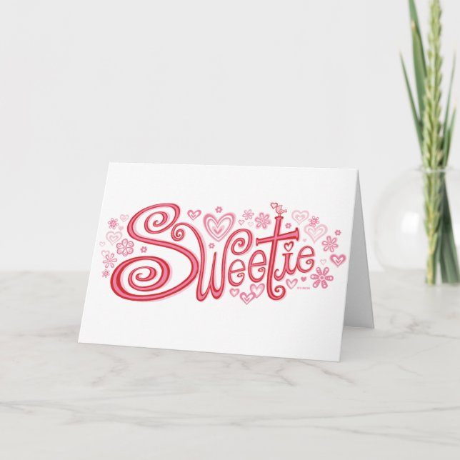 Sweetie Feiertagskarte (Vorderseite)