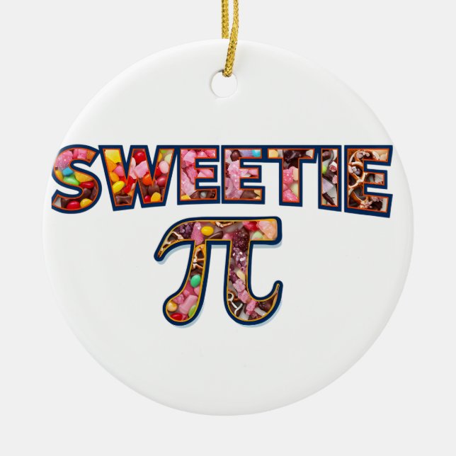 Sweetie Pi: Candy Lover’s Dream! Keramik Ornament (Vorne)