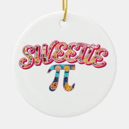 Sweetie Pi (gefüllt mit Pies) Keramik Ornament
