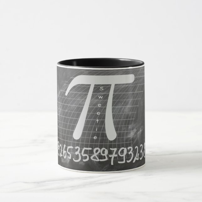 Sweetie Pi Mathematical Constant Tasse (Zentrum)