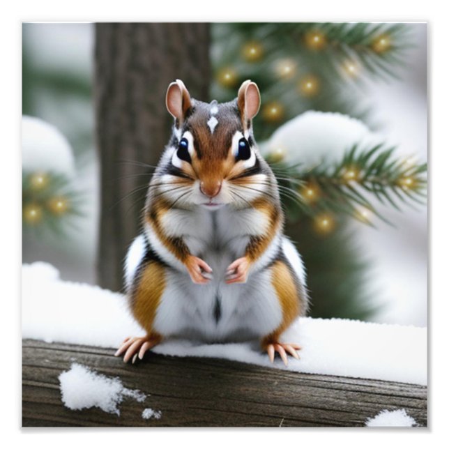 Sweetie Pie Chipmunk Fotodruck (Vorne)