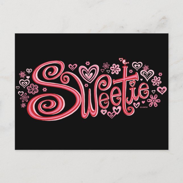 Sweetie Postkarte (Vorderseite)