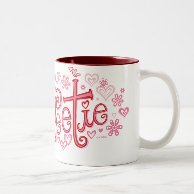 Sweetie Zweifarbige Tasse (Rechts)
