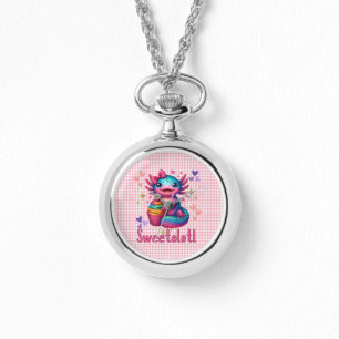 Sweetolotl Vibes Axolotl Cuteness Lovers Armbanduhr