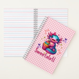 Sweetolotl Vibes Axolotl Cuteness Lovers Notizbuch