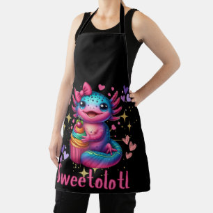 Sweetolotl Vibes Axolotl Cuteness Lovers Schürze