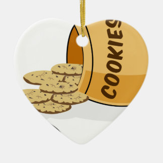 Sweets Dessert Food Cookie Jar Chocolate Keramik Ornament