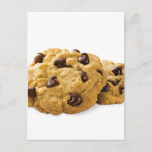 Sweets Dessert Food Cookie Jar Chocolate Postkarte