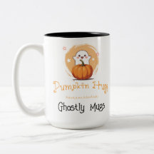 Sweetspooky Niedlich Ghost Pumpkin Fall Kaffee