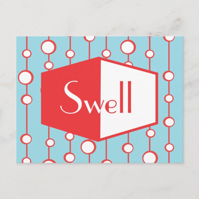 Swell Postkarte (Vorderseite)