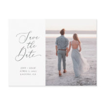 Swept Letters Save the Date (Zusätzlicher Text)