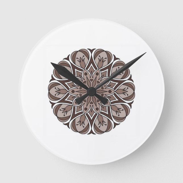 SWERVE acrylic wall clock  Runde Wanduhr (Vorderseite)