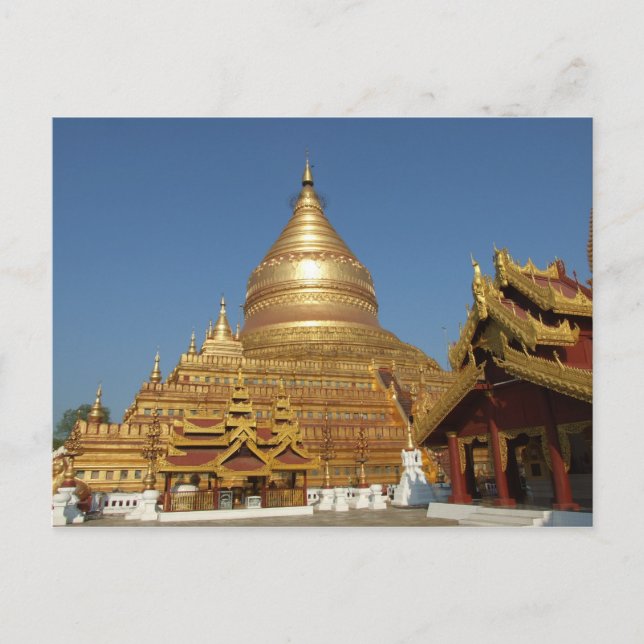 Sweseetgone Pagoda Postkarte (Vorderseite)