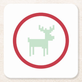 Sweter Wetter-Papier-Untersetzer Rechteckiger Pappuntersetzer