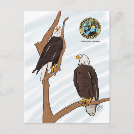 SWFEC Eagle Couple Post Card Postkarte
