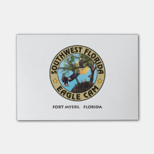 SWFL Eagle Nocken Logo'ed Post-Itanmerkungen Post-it Klebezettel