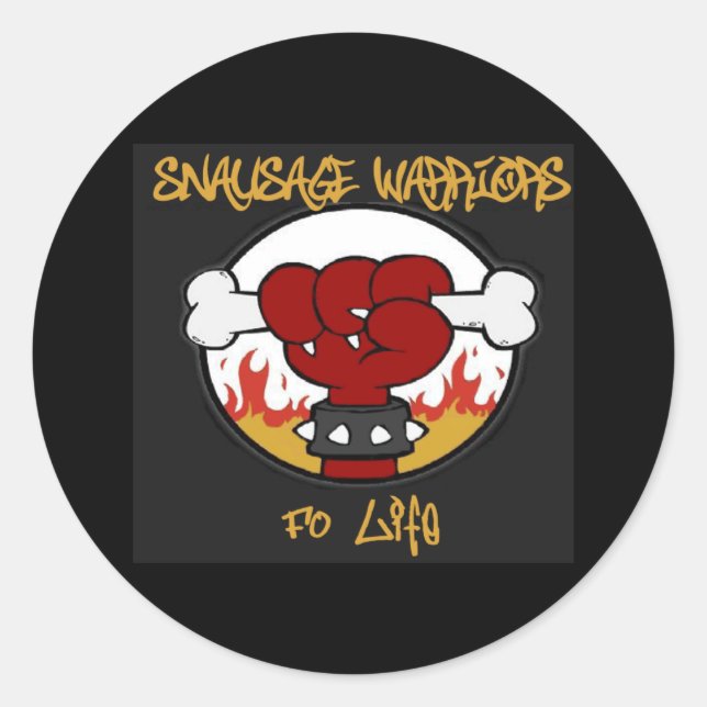 SWFL-Sticker Runder Aufkleber (Vorderseite)