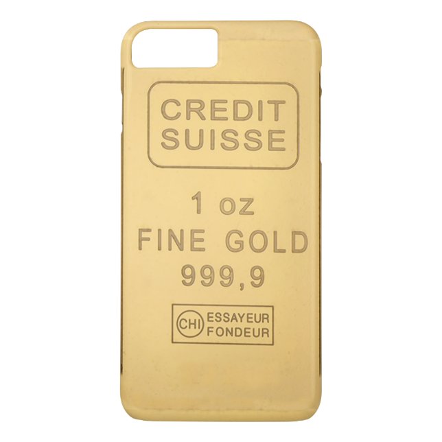 Swidd Gold Bar Case-Mate iPhone Hülle (Rückseite)