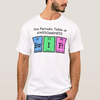 SWIFT-Periodensystem 2 T-Shirt