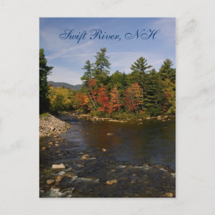 Swift River NH Postcard Postkarte