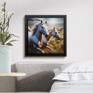 Swift Spirits: Eine galoppierende Herde Poster